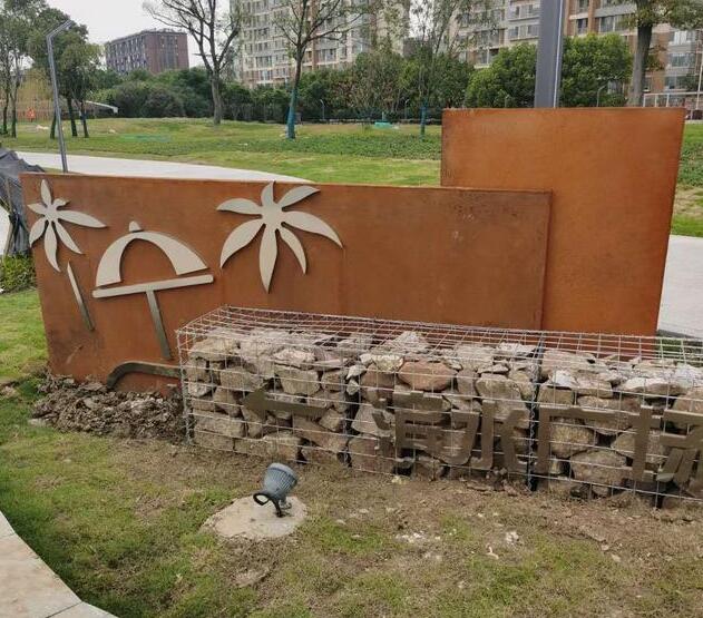 兴安锈钢板挡土墙
