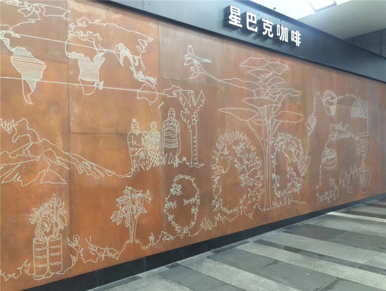兴安耐候钢幕墙