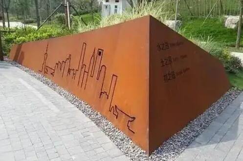 兴安耐候钢挡土墙